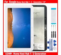 Pour Google Home Nest Hub 1 génération/2 génération 7.0 Hub1 Hub2 LCD écran tactile numériseur assemblée pièces de rechange Hub OEM 1