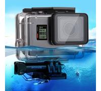 Pour GoPro HERO6 / 5 30m Boîtier étanche plongée sous-marine de protection avec boucle de base de montage et vis