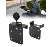 pour GPS Garmin Zumo XT / XT2 avec Le kit de Support de Verrouillage GPS Original Garmin - Matériel de Montage de sécurité antivol - Aluminium Noir