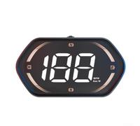 pour gps HUD Speedometer Real-Time MPH Display Auto pour gps(Gold) | Real-time MPH/KMH tracking, projects data on windshield, enhances focus, safer driving experience