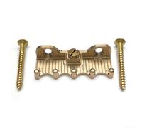 pour griffe à Ressort Trémolo Laiton Massif 50mm pour griffe | Laiton massif usiné CNC, améliore résonance et pour sustain, compatible ponts style pour fender, inclut éléments de fixation