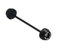 pour GSR600 GSR750 GSXS750 2008-2024 Protection Anti-Chute pour Roue De Moto CNC Essieu Avant Et Arrière Fourche Sliders Pad Anti-Choc(Rear Black)