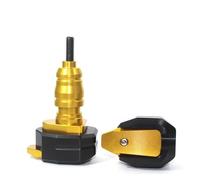 Pour GSX-S 750 GSX-S 1000 GSX-S750 GSX-S1000 GSXS Protection Contre Les Chutes Cadre Coulissant Carénage Protection Anti-crash Pad Protecteur(OR)