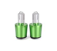 Pour GSXR 1300 1000 750 600 K1 K2 K3 K4 K5 K6 K7 K8 K9 7/8" 22mm Poignées De Guidon De Moto Bouchon Poids Bouchon d'extrémité capuchon guidon(VERT)