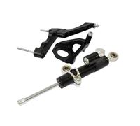 Pour GSXR 600 750 Pour K1 Pour K4 2001 2002 2003 2004 2005 Support Stabilisateur D'amortisseur Direction Réglable Ensemble Complet(Black-Silver Lever)