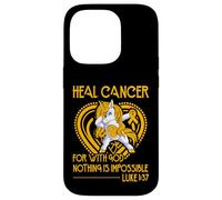 pour guérir Le Cancer Car avec Dieu, Rien n'est Impossible Coque pour iPhone 14 Pro