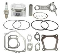 pour GX160 68mm Kit de Segments Piston avec bielle Jeu Joints Complet Moteur pour Pompe à Eau