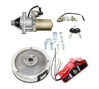 pour GX340 11HP GX390 13HP 188F 190F Boîtier Démarreur Moteur Interrupteur Bobine Volant Charge Kits Démarrage Électrique Démarreur Électrique(Universal 65mm)