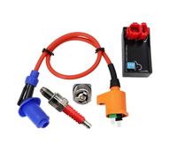 Pour GY6 Pour 125cc Pour 150cc Quads 6 Broches AC CDI Courbe Moto Réglage La Limite Vitesse Interrupteur DIP Boîte D'allumage Bobine Fils Magnéto Stator