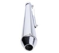 Pour H&arley 35-43 Mm Moto Échappement Silencieux Tuyau 1,38-1,7 Pouces Diamètre Extérieur Admission silencieux moto(A)