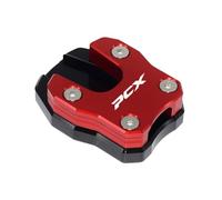 pour H&on&DA PCX150/160 Support De Pied Modifié Et Coussin De Pied De Siège Élargi Support Latéral Et Coussin De Pied Élargi Cadre De Pied Épaissi Antidérapant(Red)