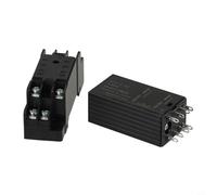 pour H3Y-2 Delay numérique pour relais avec affichage LED, 12 V/24 V/220 V AC-DC, montage sur rail DIN, contrôleur de minuterie de cycle pour automatisation industrielle (B)