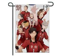 Pour Haiky-uu!! Drapeau de jardin, Drapeau de jardin Halloween citrouille double face, Déco pratique pour zone extérieure, jardin(A1,70 * 100cm)