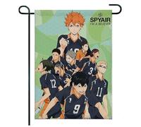 Pour Haiky-uu!! Drapeau de jardin, Drapeau de jardin Halloween citrouille double face, Déco pratique pour zone extérieure, jardin(A2,35 * 40cm)