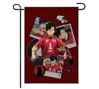 Pour Haiky-uu!! Drapeau de jardin, Drapeau de jardin message bienvenue design moderne, Décoration rustique jardin extérieur, jardin(A1,70 * 100cm)