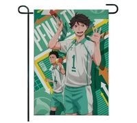 Pour Haiky-uu!! Drapeau de jardin, Drapeau de jardin message bienvenue design moderne, Décoration rustique jardin extérieur, jardin(A2,35 * 40cm)
