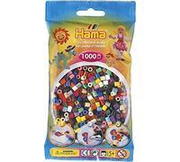 Pour hama perles midi - 1000 perles a repasser midi couleurs assorties - loisirs creatifs - ref 67