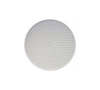 Pour hama - une plaque pour perles à repasser midi ronde - set loisir créatif enfant + carte tigre