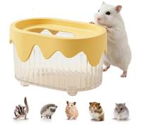pour hamster - Pour animal de compagnie | Bac de bain de sable pour gerbille, chinchilla nain, hérisson, hamster, guinée
