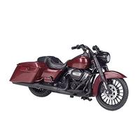 Pour Harley 2017 Road King, 1997 Fxdl Dyna Low Rider, 1: 18 Modèle De Moulage Sous Pression De Moto Cadeau Simulation Voiture Hors Route Vélo Réplique Ornements(Road King)