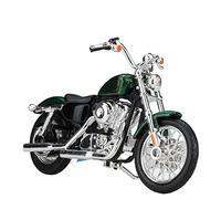 Pour Harley-Davidson 2000 FXSTD Softail Deuce, 2013XL1200V Seventy-Two, 1:18 Modèle De Moto En Alliage Réplique De Modèle Moulé Modèle À Collectionner Cadeaux(3346-2012 XL1200V green)