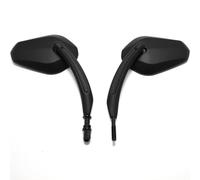 Pour Harley Davidson Cross Bones 2008-2009 2 Pièces Rétroviseur De Moto Rétroviseurs Latéraux De Moto Réglables(Noir)