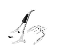 Pour Harley Fat Boy 2007-2017 Pour Softail 2006-2012 Pour Night Train 2006-2009 Dossier Passager Amovible(Chrome)