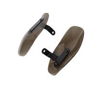 Pour Harley Motorcycle Hand Guard Cold Wind Deflector Shield Hand Protector Shield Falling Protection CYPMDW(Brun)