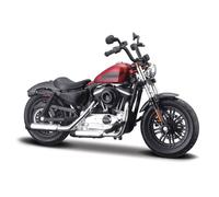 pour Harley pour Davidson 2018 Quarante Huit 48 Rouge Spécial Véhicules Moulés sous Pression Loisirs De Collection Moto Modèle 1:18