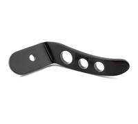 pour Harley pour Les Modèles Touring 1991-2021 Moto Noir Pied Pédale Support Béquille Extension Chrome