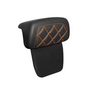 Pour Harley Touring Electra Street Glide Road King CVO Ultra Limited Coussin De Dossier Pour Bagage De Voyage Moto(Orange)