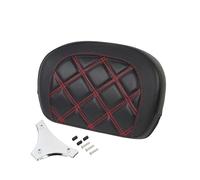 Pour Harley Touring Electra Tri Street Glide FLHX Road King CVO 1997-2024 Coussin De Dossier Pour Passager Arrière De Moto(Red Line)