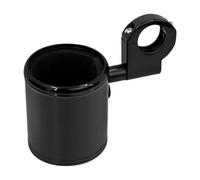pour Harley Touring FLHX FLHT FLHR Softail FXBB Dyna Sportster XL Moto Boisson Tasse d'eau Support Support Porte-Bouteille d'eau(Noir)