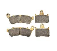 Pour Harley XL 883 1200 XL883 XL1200 Sportster Super Faible Fer Soixante-douze Quarante Huit Roadster Moto Métal Fritté Plaquettes De Frein Avant Et Arrière