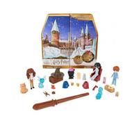 pour Harry Potter Noel - Calendrier de l'avent 24 Surprises - 3 Figurines, Accessoires exclusifs - Set Jouet Fan et Carte