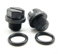 pour Hayward SPX1700FG Lot de 4 bouchons avec joint d'étanchéité pour pompe de piscine