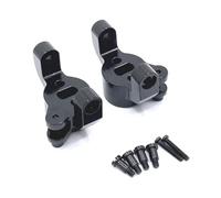 Pour HB Pour Jouets ZP1001 ZP1002 ZP1003 ZP1004 ZP 1001 1/10 Métal Avant C-Hub Transporteur Roulette Bloc RC Voiture Mises À Niveau Pièces PièCes Rc(Black)
