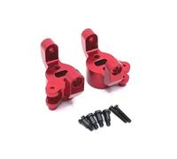 Pour HB ZP1001 ZP1002 ZP1003 ZP1004 ZP 1001 1/10 Métal Avant C-Hub Pour Porte-roulette Bloc RC Voiture Mises À Niveau Pièces Remplacement Réparation Accessoires voitures RC(Red)