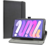 Pour Headwolf Fpad7,Pu Cuir Etui Et Pliable Stand Folio Coque Couverture Pour Headwolf Fpad7 /Fpad7 Pro/Fpad6/Doogee T20 Mini/Alldocube Iplay 50 Mimi Pro Tablette 8.4 Pouces,Noir