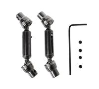 Pour Henglong Pour WPL Ural B36 B16 C14 C24 B24 Arbre D'entraînement Avant Arrière Métal RC Camion Voiture Pièces Rechange Accessoires Composants(Black)