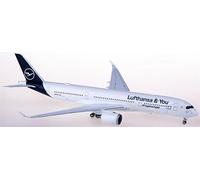 Pour Herpa pour Lufthansa pour Airbus A350-900 D-AIXP pour Lufthansa & You 1:200 Modèle d'avion pré-construit