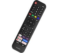 Pour Hisense TV Remote Remplacement, Universel VIDAA Télécommande EN2G30H/EN2A30 pour All Hisense Smart TV, avec Netflix, Prime Video, YouTube