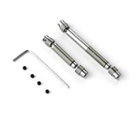 pour Hobby Plus CR18P pour Rock Van 1/18 2 Arbres Transmission Centraux Acier Réparations Améliorations RC Accessoires Remplacement D'entraînement Arbre