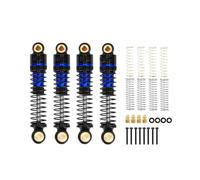 Pour Hobby Plus CR18P Pour Rock Van Trail Hunter 1/18 47 Mm Pièces Mise À Niveau Amortisseurs Avant Et Arrière Alliage Huilé Pièces Amortisseurs RC(Blue)