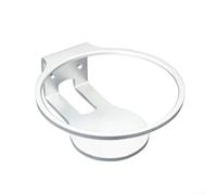 Pour Homepod pour mini support mural en alliage d'aluminium durable avec gestion des câbles pour un aspect propre en noir ou argent pour les petites pièces et la décoration de la maison (argent)