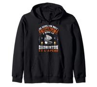 Pour Homme Joueur De Badminton Apéro Fan De Badminton Noël Sweat à Capuche