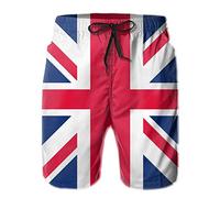 pour Homme Maillot De Bain, Union Jack, Doublure en Maille Swimming Shorts Confortable Shorts De Plage pour Plage Piscine Vacance L