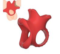 Pour Hommes Manchons Protecteurs D'Entraînement En Silicone Élastique - Équipement De Fitness Semi-Fermé Léger Pour Exercices D'Endurance (Rouge)