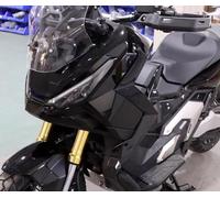 Pour HON-DA 2025 XADV750 X-ADV 750 Modification Bande d’Enroulement Déflecteurs de Vent Coupe-Vent Fixe Aile de Protection Latérale Pare-Brise (Noir Clair)