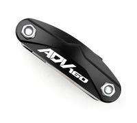 Pour HON&DA ADV160 Outils De Réparation De Tournevis Multifonctions Moto(Le noir)